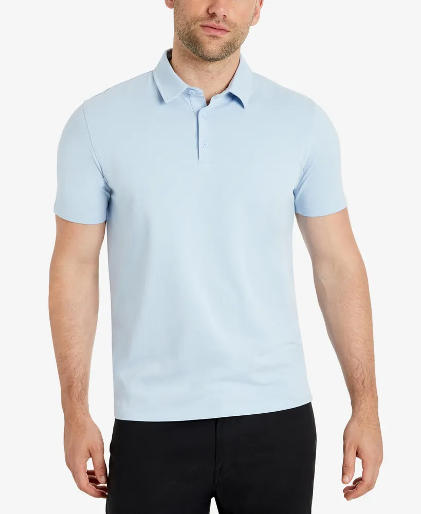 Kenneth Cole Men's Performance Button Polo