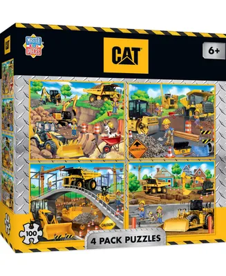 MasterPieces Kids 4-Pack Puzzle Set - Caterpillar 100 Piece Puzzles