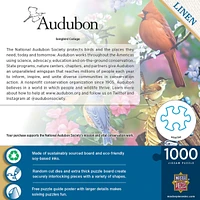 Masterpieces Audubon - Songbird Collage 1000 Piece Jigsaw Puzzle