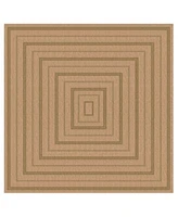Liora Manne Sahara Multi Border Area Rug