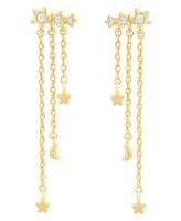 Girls Crew Women's Meteor Shower Dangle Earrings