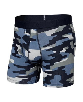 Saxx Men's DropTemp Printed Cooling Boxer Briefs