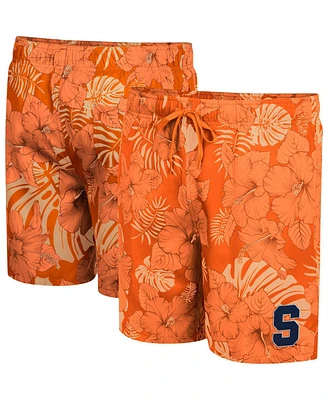 Men's Colosseum Orange Syracuse Orange The Dude Swim Shorts
