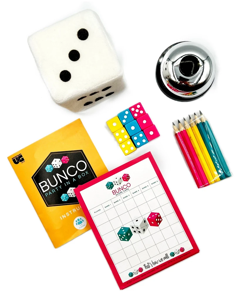 University Games Bunco Party in a Box Set, 14 Piece