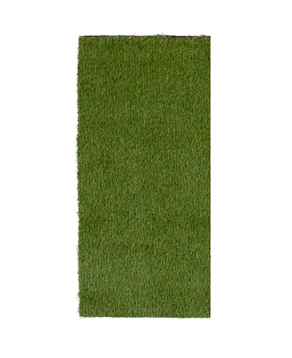 Mink Home Tough Artificial Turf 2236-36oz 3'9" x 10' Runner Outdoor Area Rug
