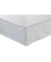 Greenland Home Fashions Paisley Quilted 18" Drop Bedskirt