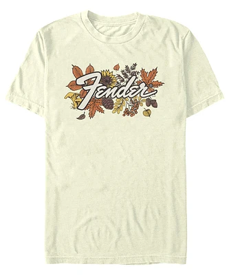 Fifth Sun Men's Fender Leafy Logo Short Sleeves T-shirt