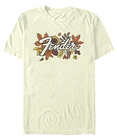 Fifth Sun Men's Fender Leafy Logo Short Sleeves T-shirt