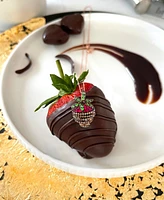 Le Vian Godiva x Le Vian Chocolate Covered Strawberry Pendant Necklace featuring Multi-Gemstone (5/8 ct. t.w.) & Chocolate Diamond (3/8 ct. t.w.) in 1