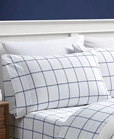 Nautica Plot Cotton Percale 3-Piece Sheet Set