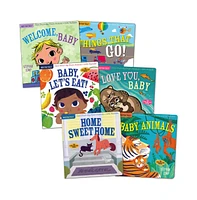 Indestructibles Basic Word Book Set for Infant and Toddlers - Set of 6
