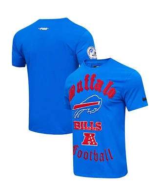 Men's Pro Standard Royal Buffalo Bills Old English T-shirt