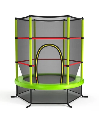 55" Kids Trampoline Bouncing Jumping Mat Recreational
