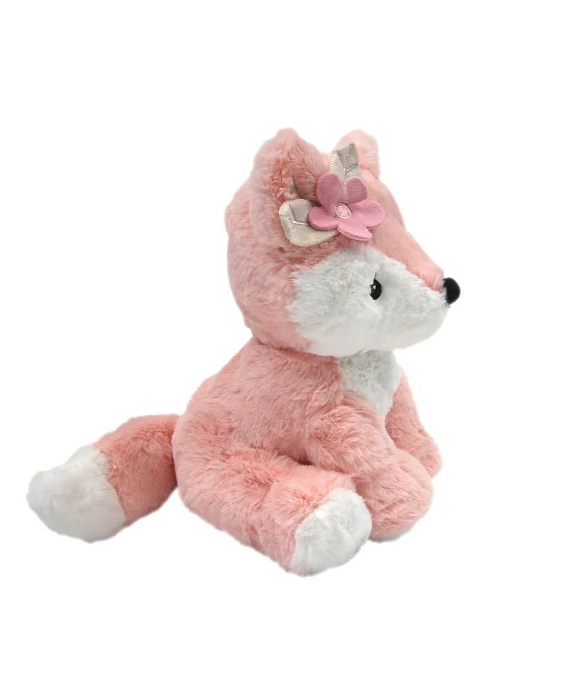 Lambs & Ivy Friendship Tree Plush Pink Woodland Fox Stuffed Animal Toy - Autumn