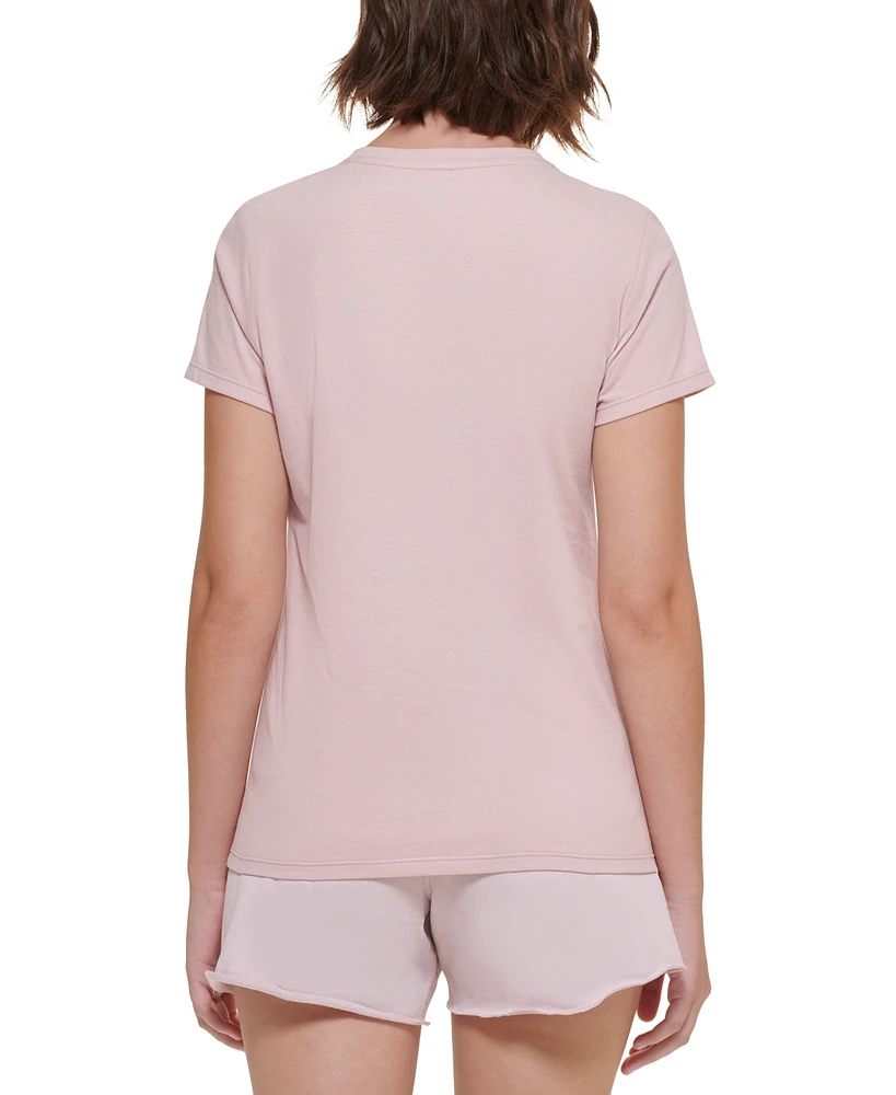 Calvin Klein Performance Women's Cotton Short-Sleeve Crewneck T-Shirt