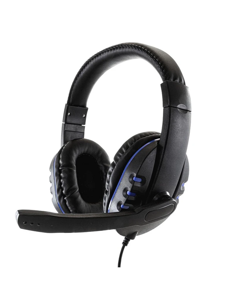 DreamGear Unv-headset GameFitz Wired Stereo Gaming Headset for PS4, XB1 & Nintendo Ds Switch, Black