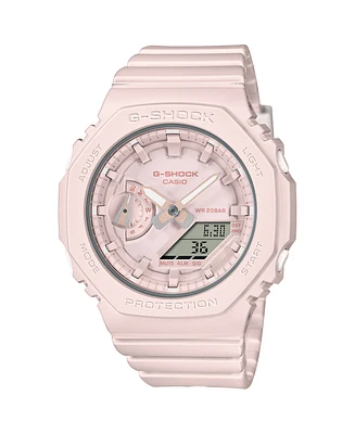 G-Shock Women's Digital Quartz Monotone Pink Resin Analog Watch 42.9mm