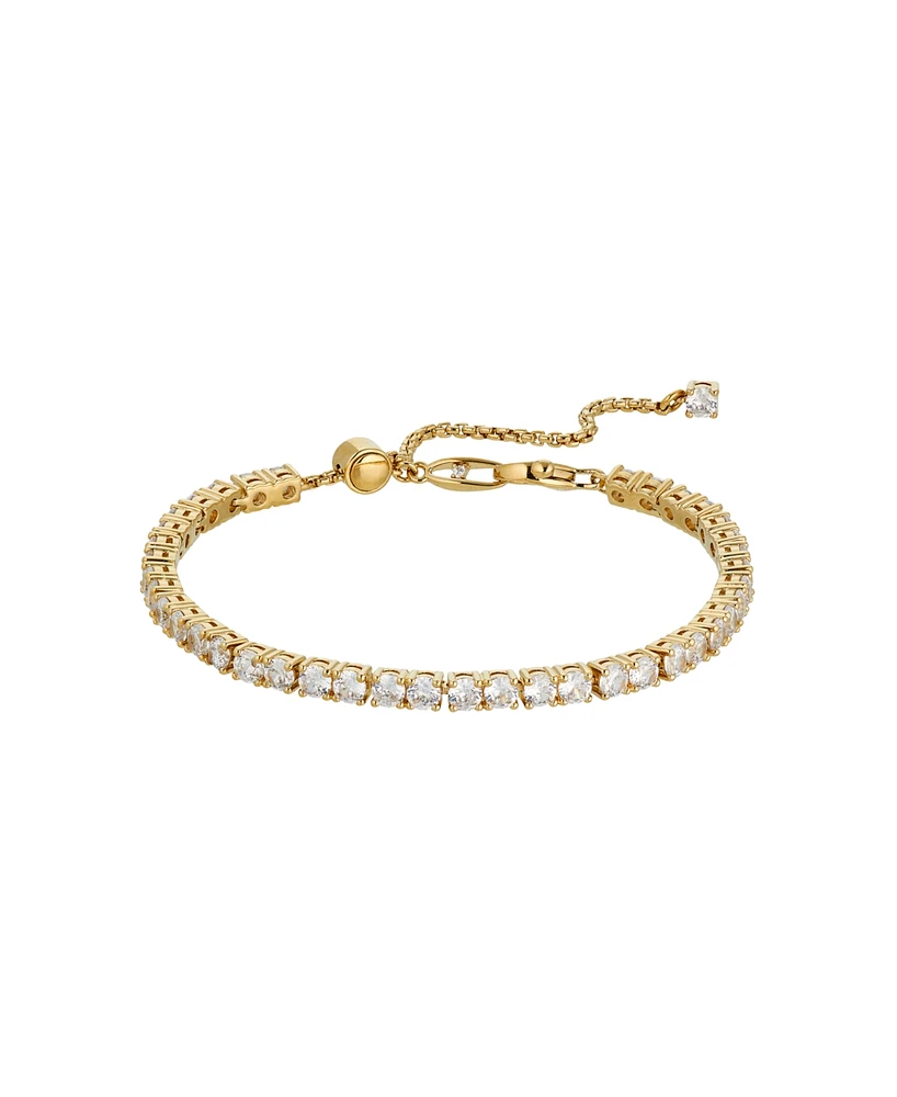 Eliot Danori Cubic Zirconia Tennis Line Bracelet, Created for Macy's