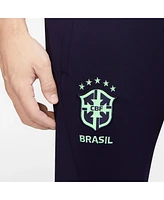 Men's Nike Navy Brazil National Team Strike Performace Track Pants