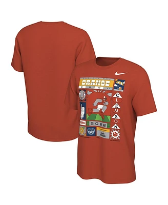 Men's Nike Orange Clemson Tigers 2022 Orange Bowl Illustrated T-shirt