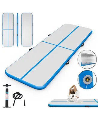 1 Pcs 10' Inflatable Gymnastics Mat Floor Mats
