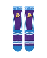 Men's Stance Light Blue Los Angeles Lakers 2021/22 City Edition Crew Socks