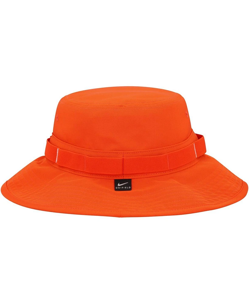Men's Nike Orange Clemson Tigers Boonie Performance Bucket Hat