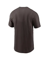 Men's Nike Brown Cleveland Browns Muscle T-shirt