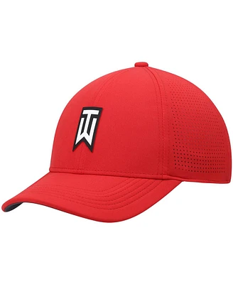 Men's Nike Golf Red Tiger Woods Legacy91 Performance Flex Hat