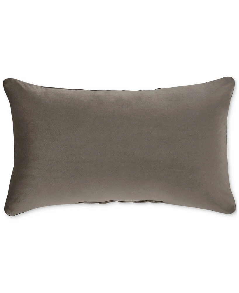 J Queen New York Cracked Ice Boudoir Decorative Pillow, 12" x 21"