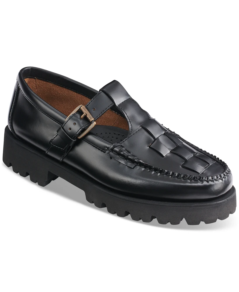 G.h.bass Womens Mary Jane Fisherman Super Lug Weejuns Loafer