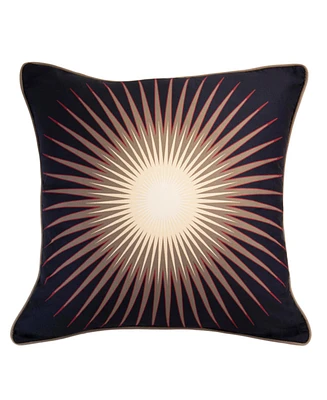 Donna Sharp Mojave Red Starburst Decorative Pillow, 18" x 18"