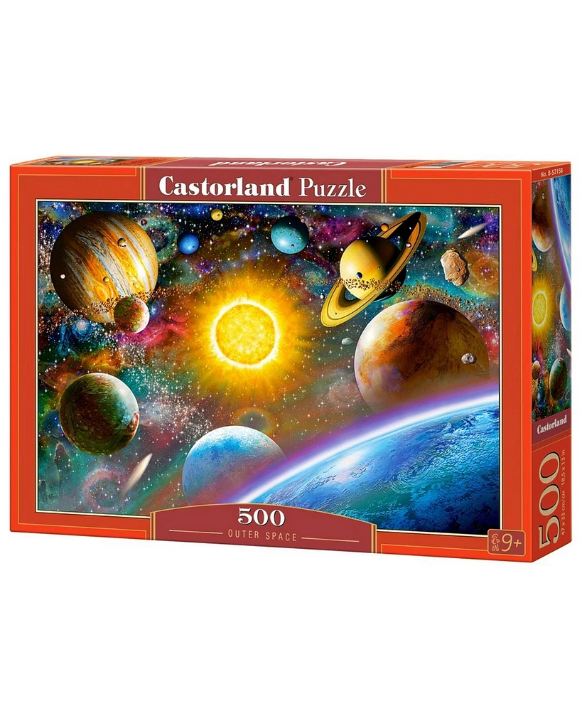 Castorland Outer Space Jigsaw Puzzle Set, 500 Piece