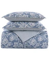 Nautica Tortola Reversible 3 Piece Comforter Set