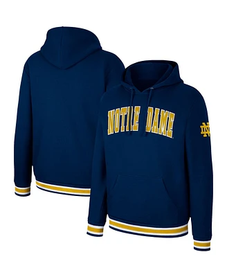 Men's Colosseum Notre Dame Fighting Irish Varsity Arch Pullover Hoodie