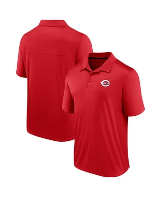 Men's Fanatics Red Cincinnati Reds Hands Down Polo Shirt