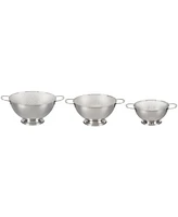 Le Creuset Set of 3 Stainless Steel Colanders