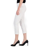 I.n.c. International Concepts Women's Tummy-Control Pull-On Capri Pants, Created for Macy's