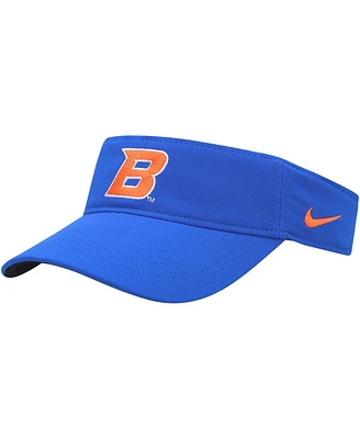 Men's Nike Boise State Broncos Royal Sideline Performance Visor