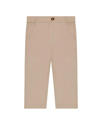 Andy & Evan Baby Boys Khaki Twill Pants