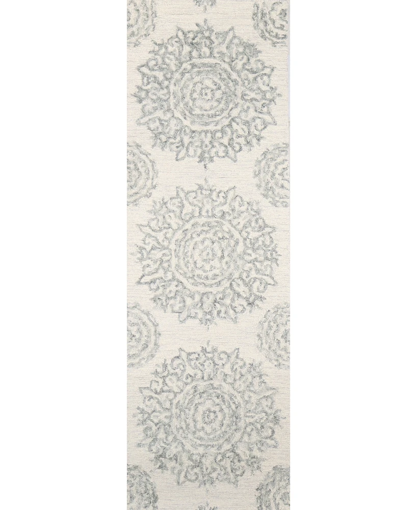 Closeout! Bashian Loop LOP175 2'6" x 8' Runner Area Rug