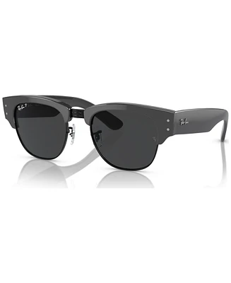 Ray-Ban Unisex Polarized Sunglasses, Mega Clubmaster