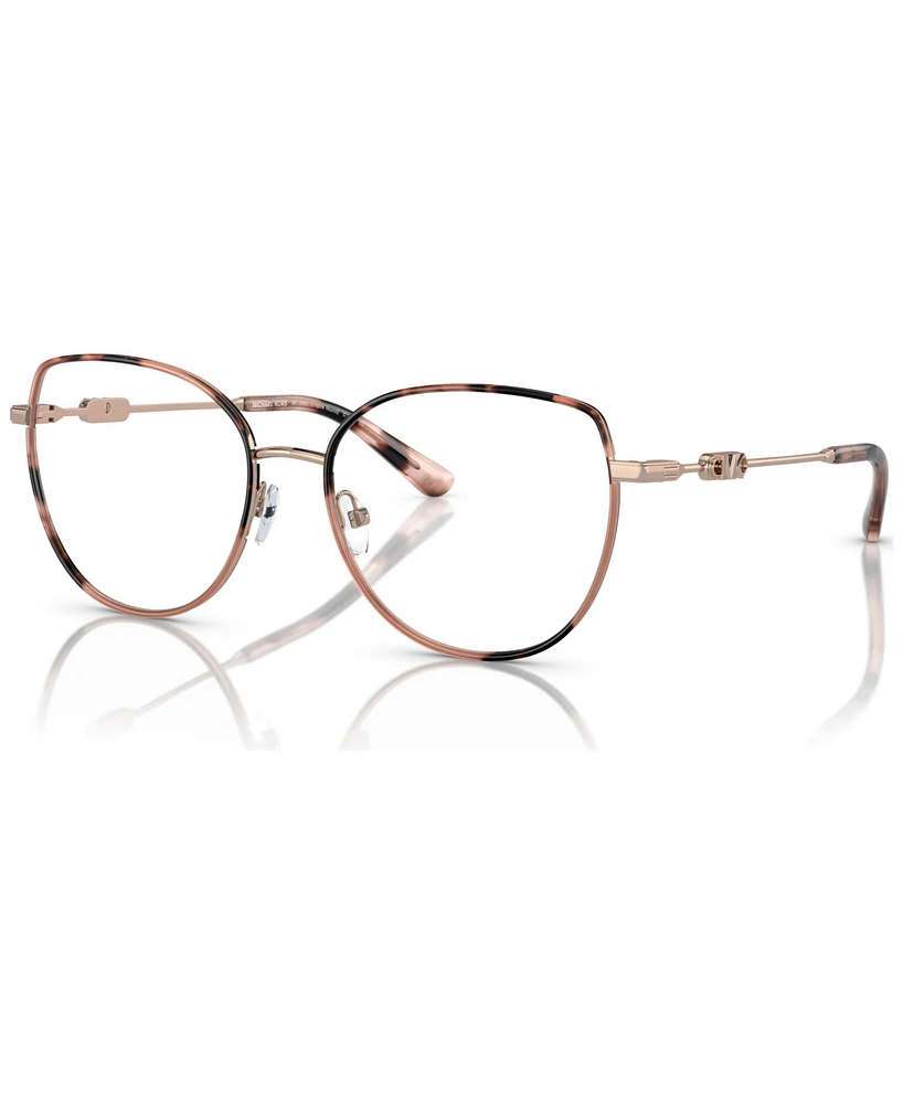 Michael Kors Women's Irregular Eyeglasses, MK3066J 53