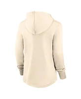 Women's Nike Cream Los Angeles Angels City Connect Pregame Performance Pullover Hoodie