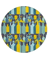 Dalyn Kendall Kitchen KE13 8' x 8' Round Area Rug