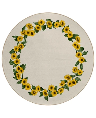 Dalyn Kendall Kitchen KE17 8' x 8' Round Area Rug