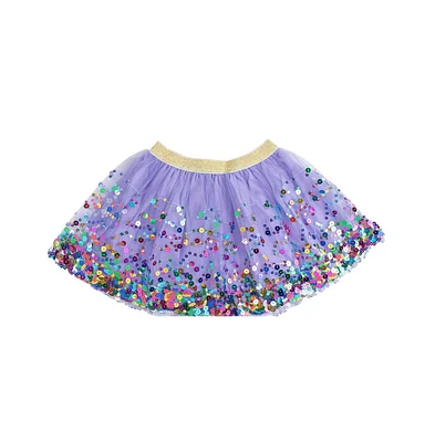 Sweet Wink Little and Big Girls Lavender Confetti Tutu Skirts