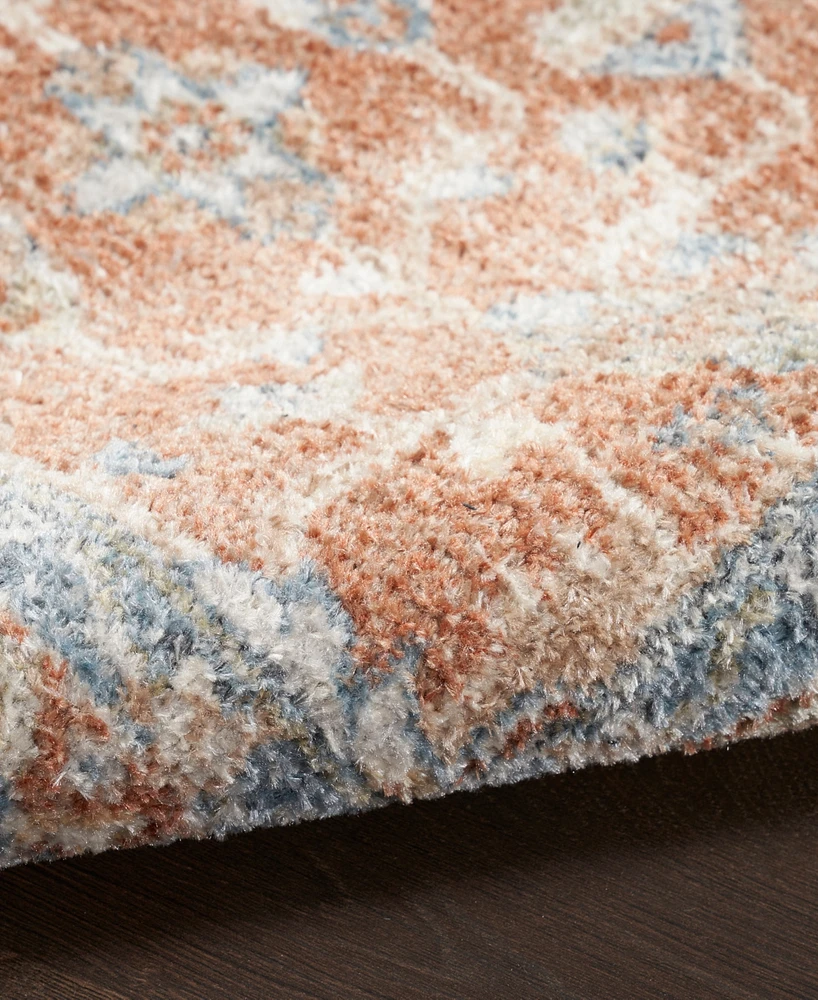 Nourison Home Astra Machine Washable ASW11 3'3" x 5' Area Rug