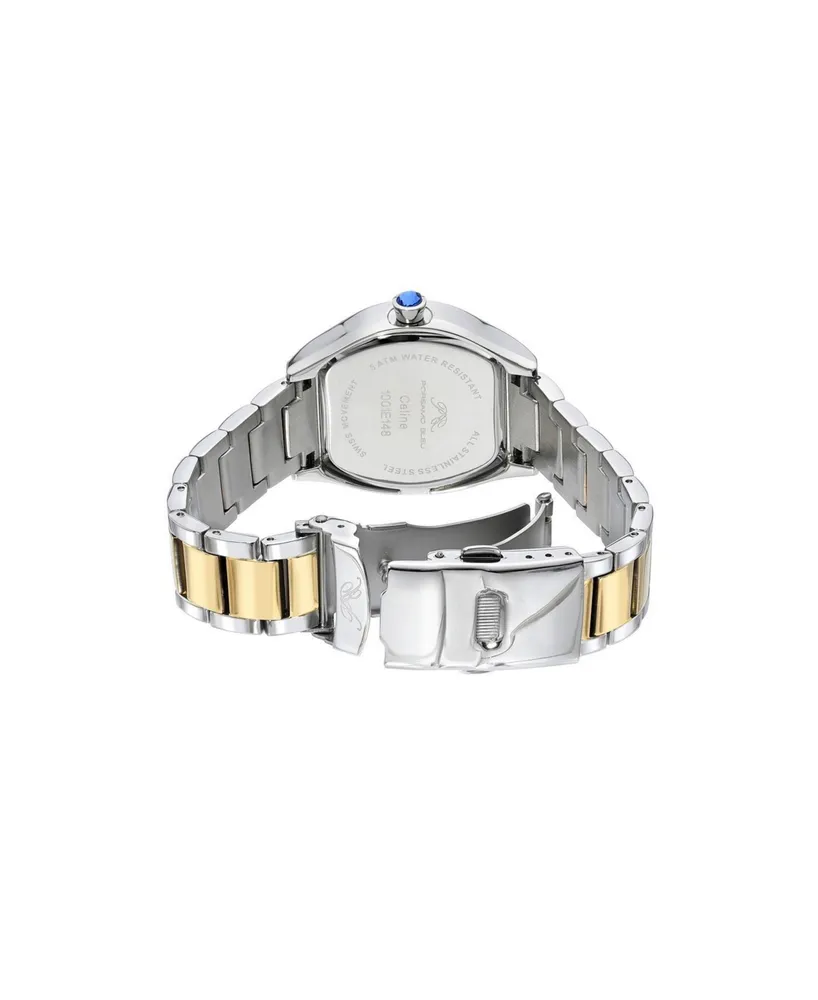 Porsamo Bleu Women's Celine Stainless Steel Bracelet Watch 1001ECES