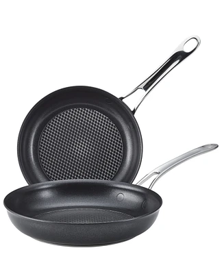 Anolon X Hybrid Nonstick Induction Frying Pan Twin Pack Set